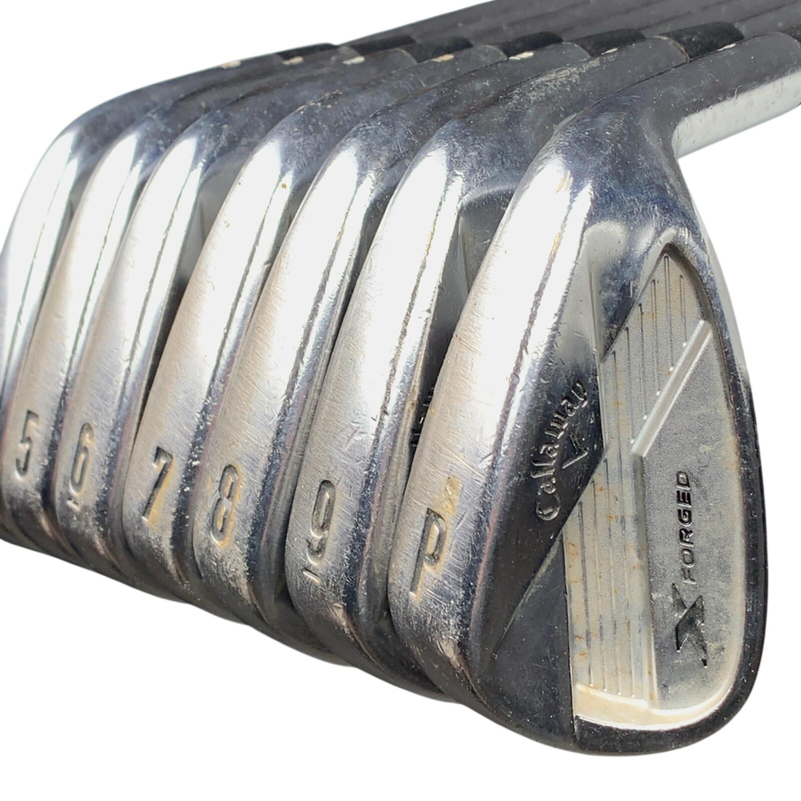 Callaway X Forged 18' Série de fers / 4-PW / Flex Stiff / Acier 3/7