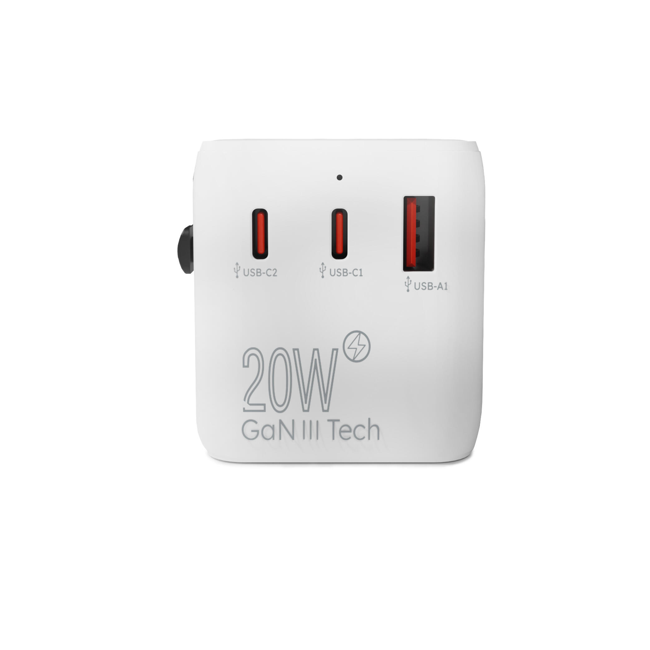Sunslice EMPERION TRAVELLER 20 - Adattatore universale e caricatore GaN 20W USB- 6/6