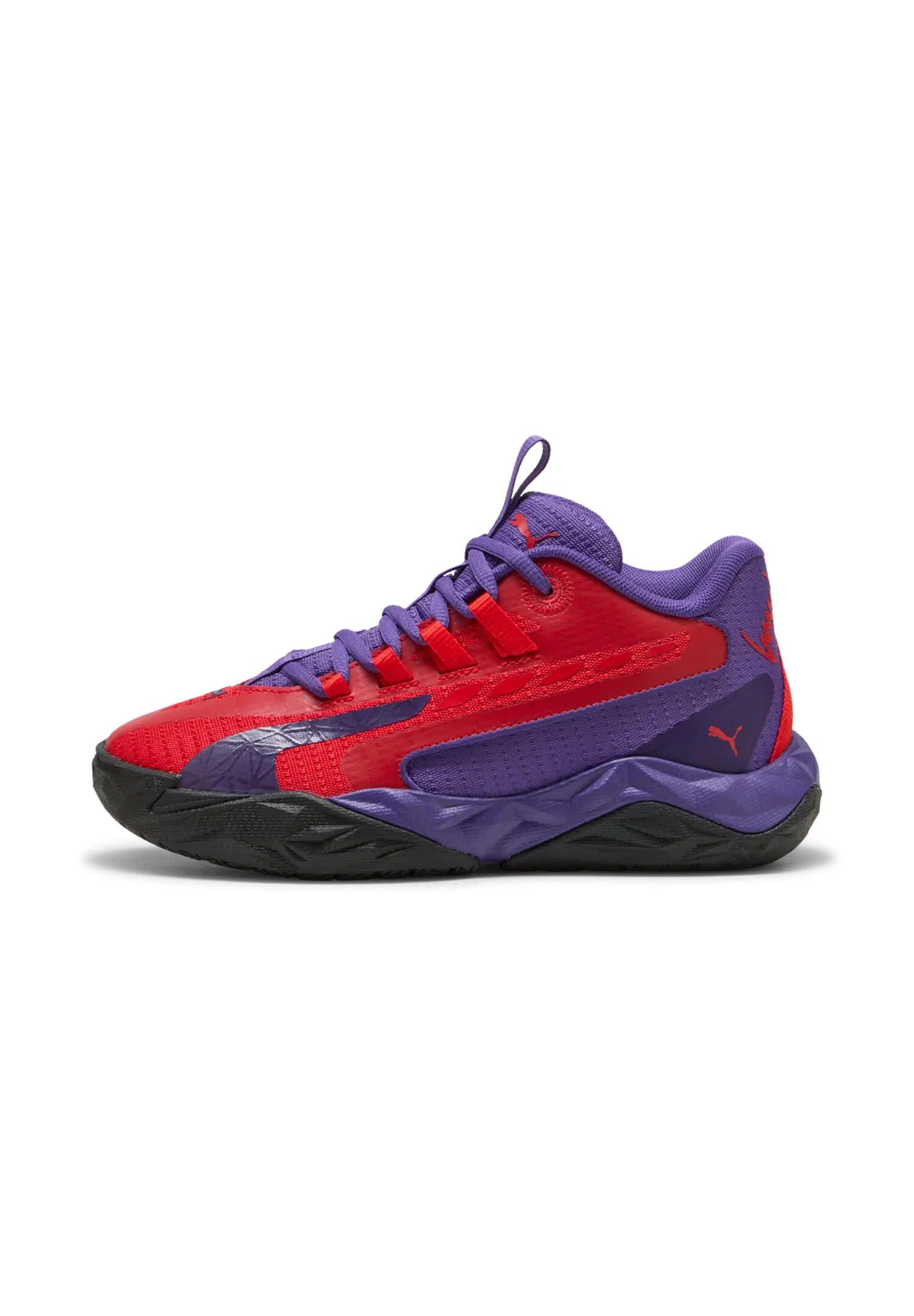 Puma Jungen Sneaker Dagger 2 Junior 312751 01  Violet- Red-PUMA Black 2/5