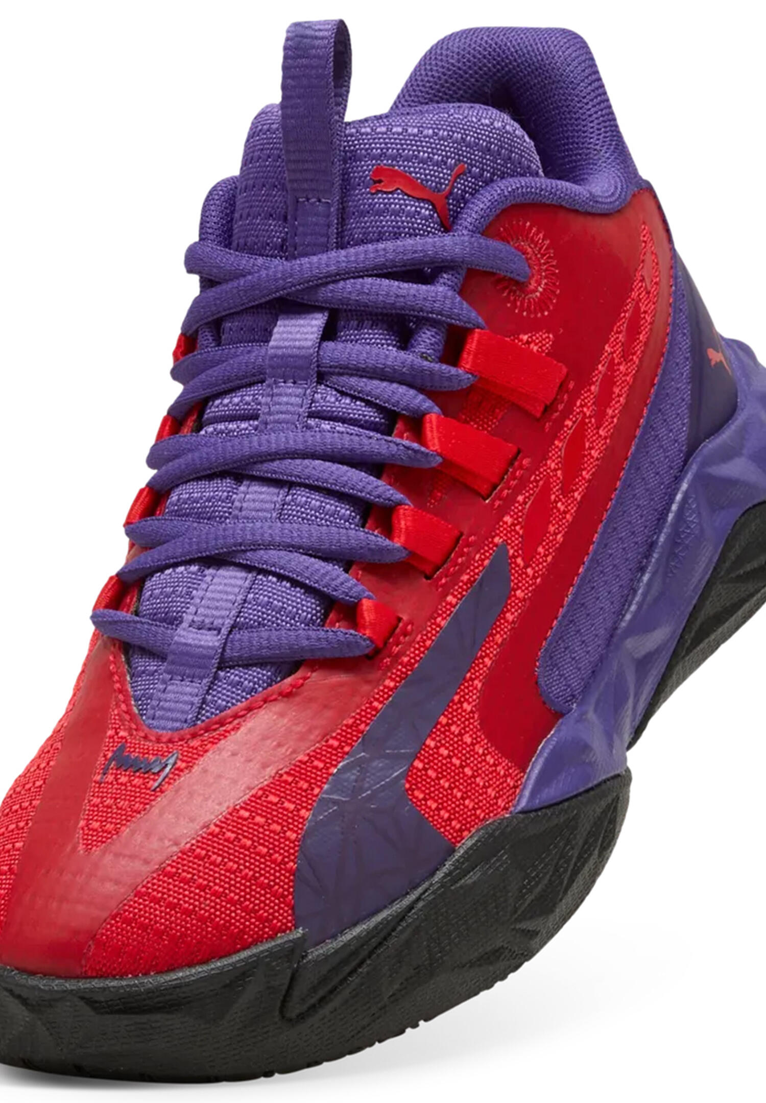 Puma Jungen Sneaker Dagger 2 Junior 312751 01  Violet- Red-PUMA Black 5/5