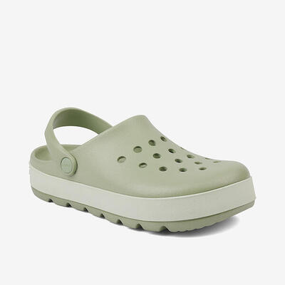 Damesklompen coqui met platform