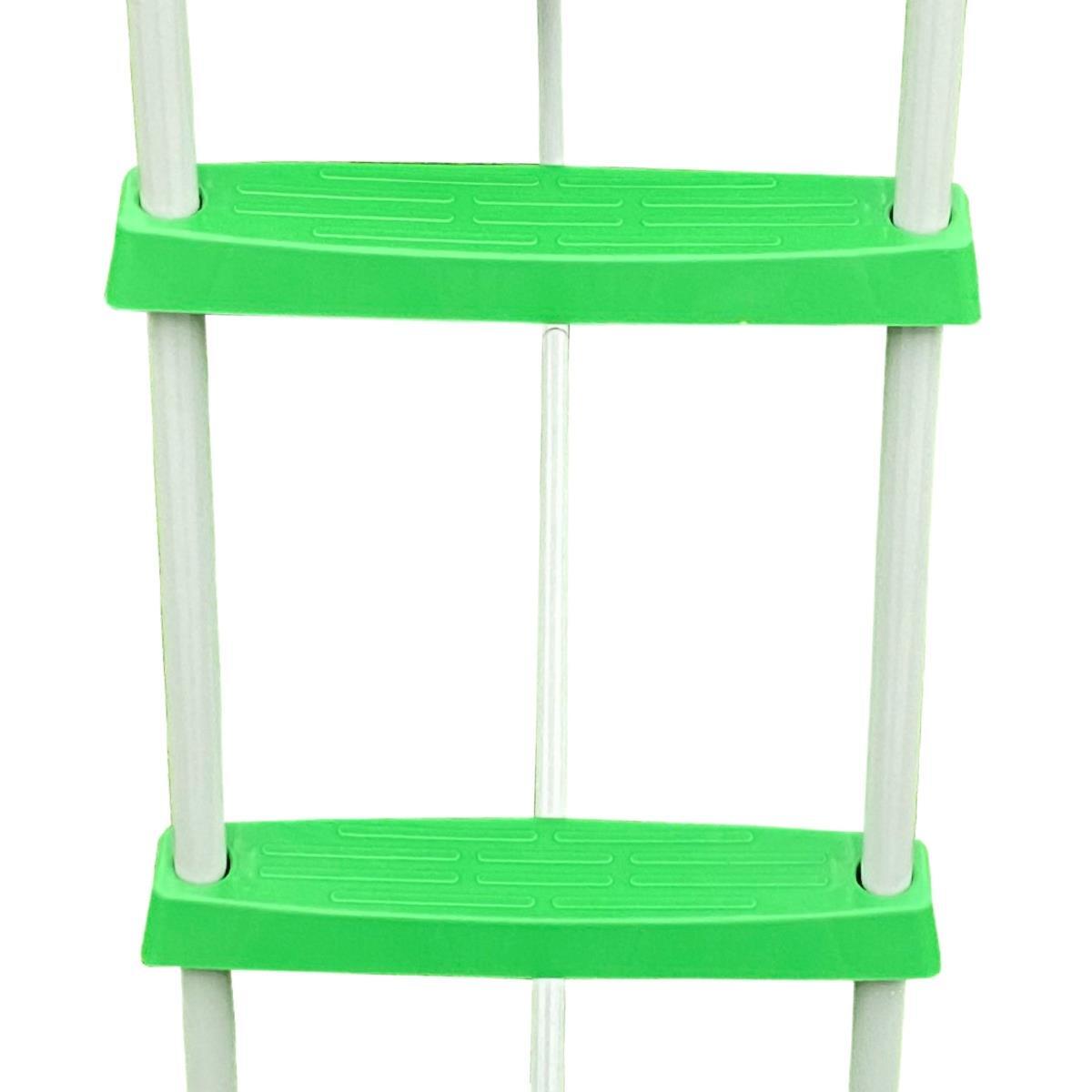 Kinderrutsche mit Leiter Garten und Wasser 183cm Rutschfläche Max 45kg EN71 7/7
