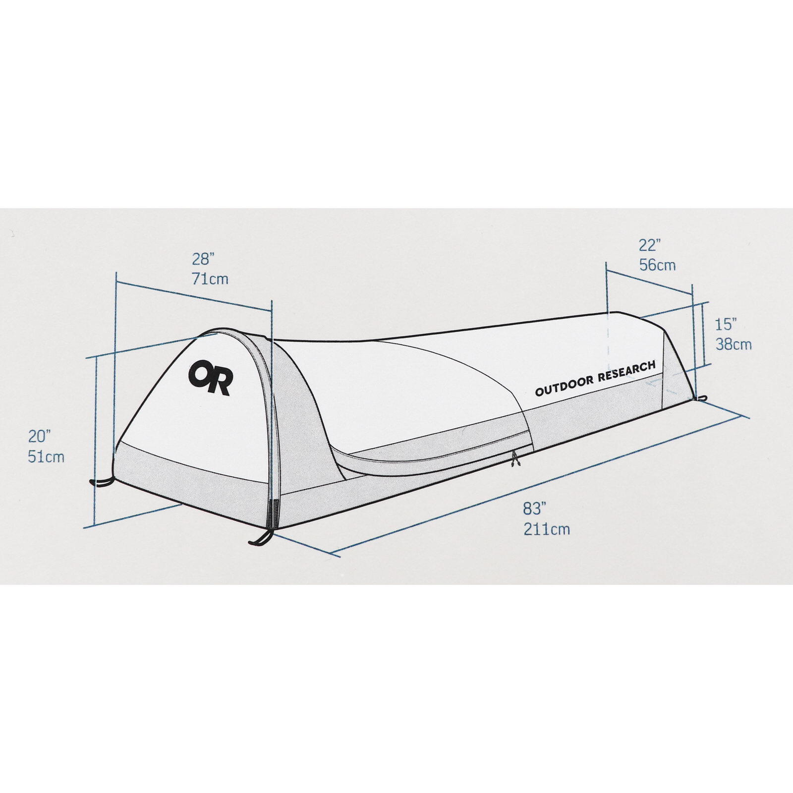 Biwaksack Alpine XT Bivy spice 2/7