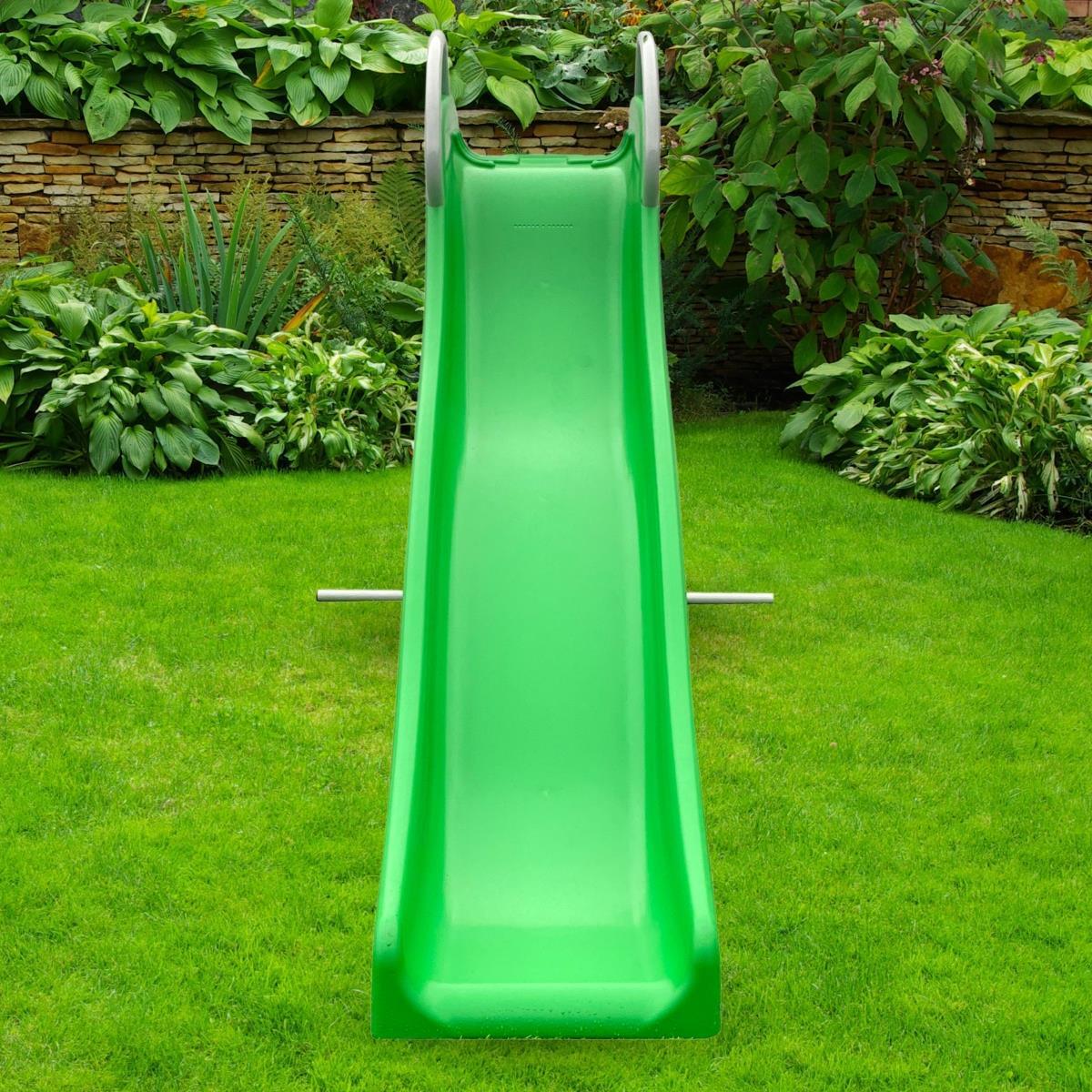 Kinderrutsche mit Leiter Garten und Wasser 183cm Rutschfläche Max 45kg EN71 5/7