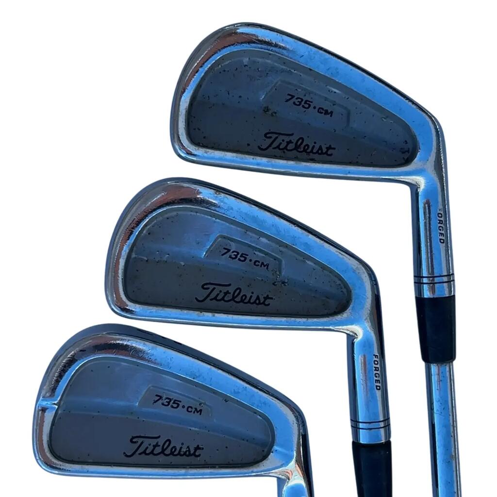 Titleist 735 CM Iron Set / 3-PW / Flex Stiff / Steel