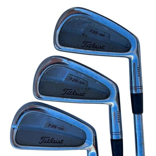 Titleist 735 CM Série de fers / 3-PW / Flex Stiff / Acier