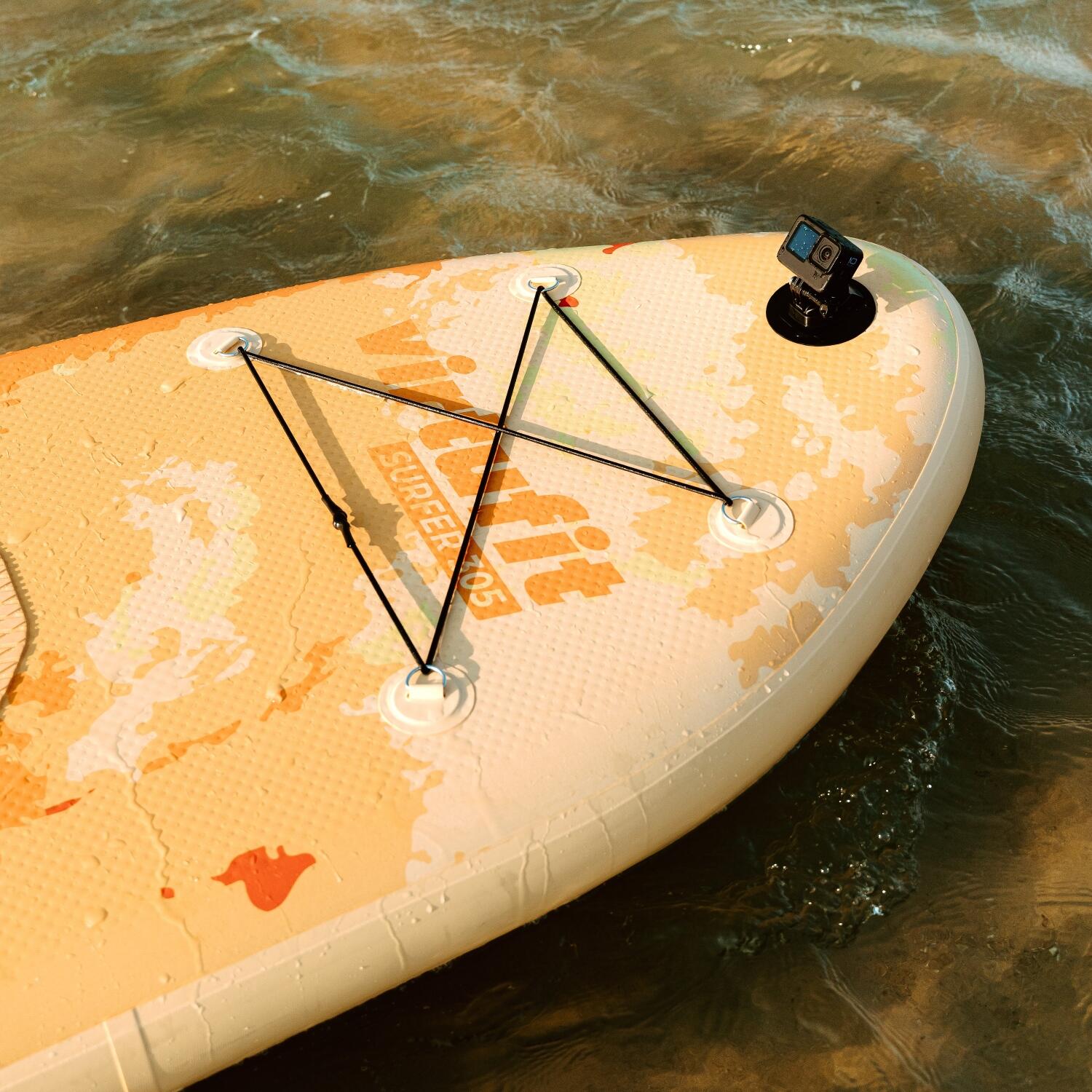 Tabla paddle surf - Surfer 305 - Con vela de viento y accesorios 5/7