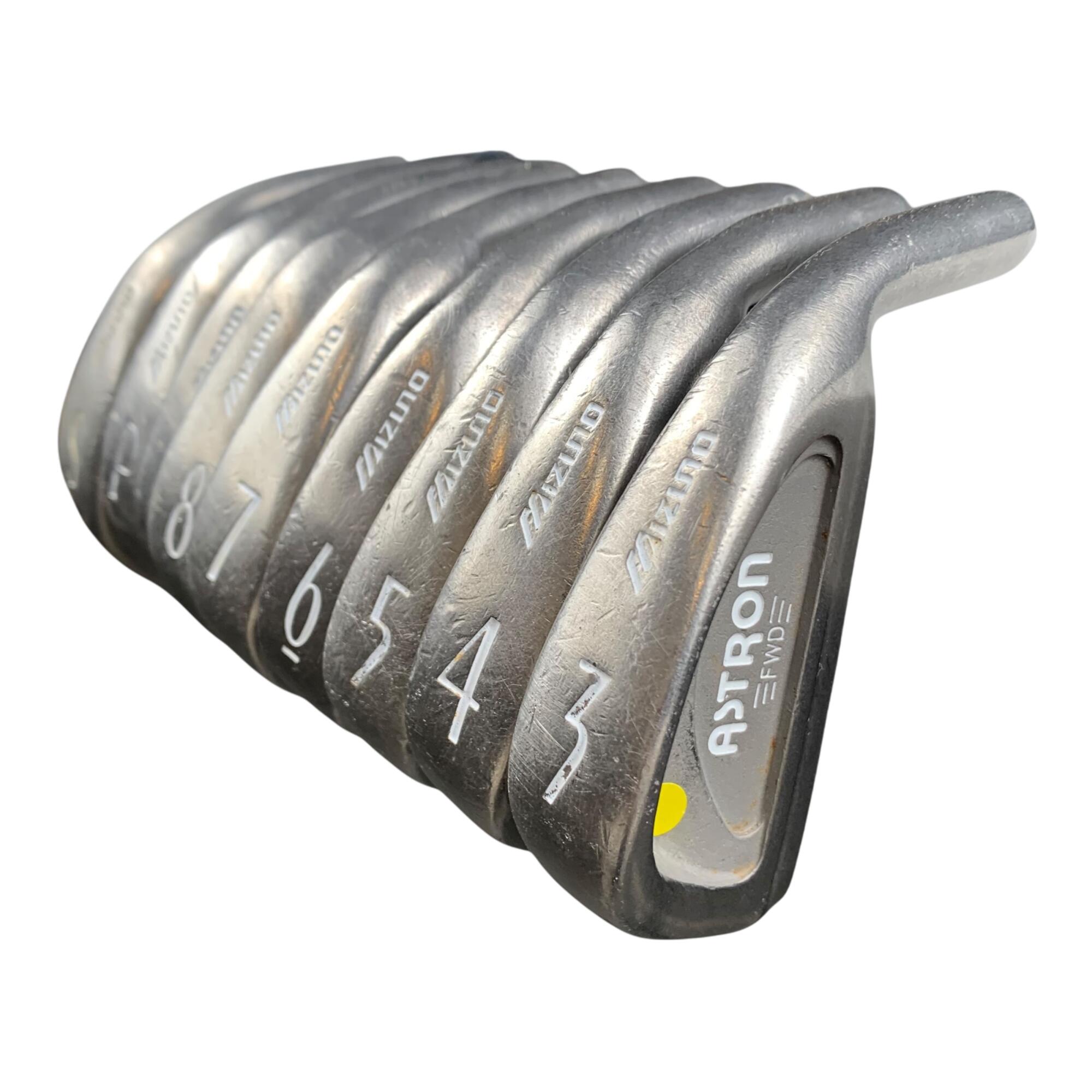 Mizuno Astron IJzerset / Flex Uniflex / 3-SW  / Staal 3/7