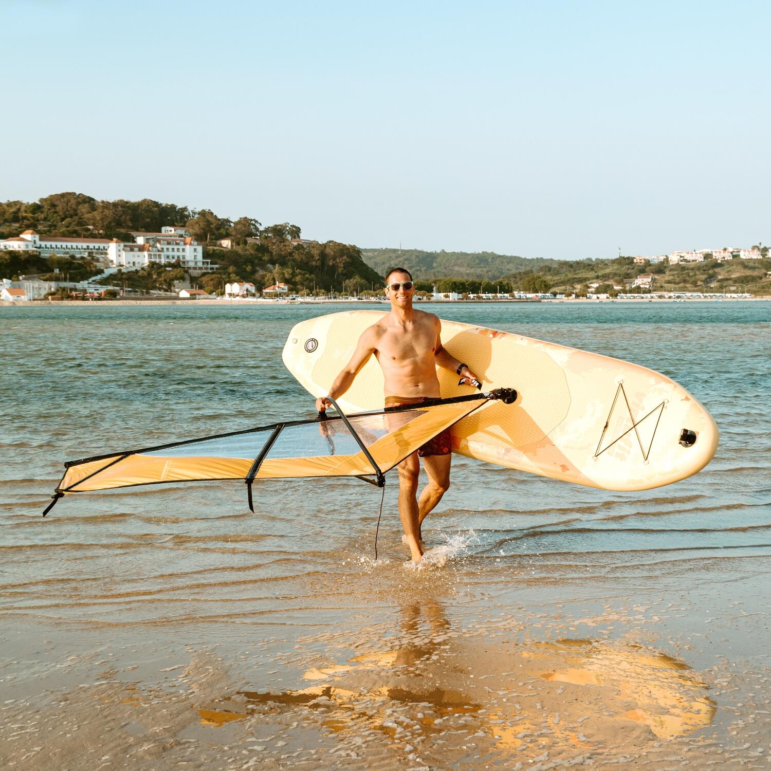 Tabla paddle surf - Surfer 305 - Con vela de viento y accesorios 4/7