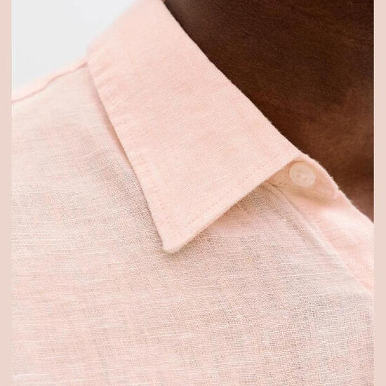 Camicia Jack & Jones Lawrence Linen LS Pink