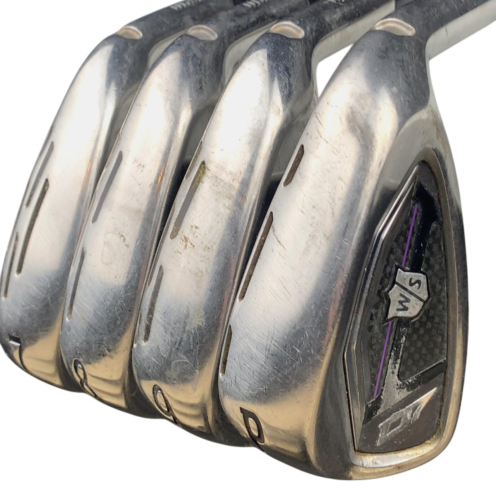 Wilson Personnel D7 Série de fers / 7-PW / Flex Ladies / Graphite 3/7