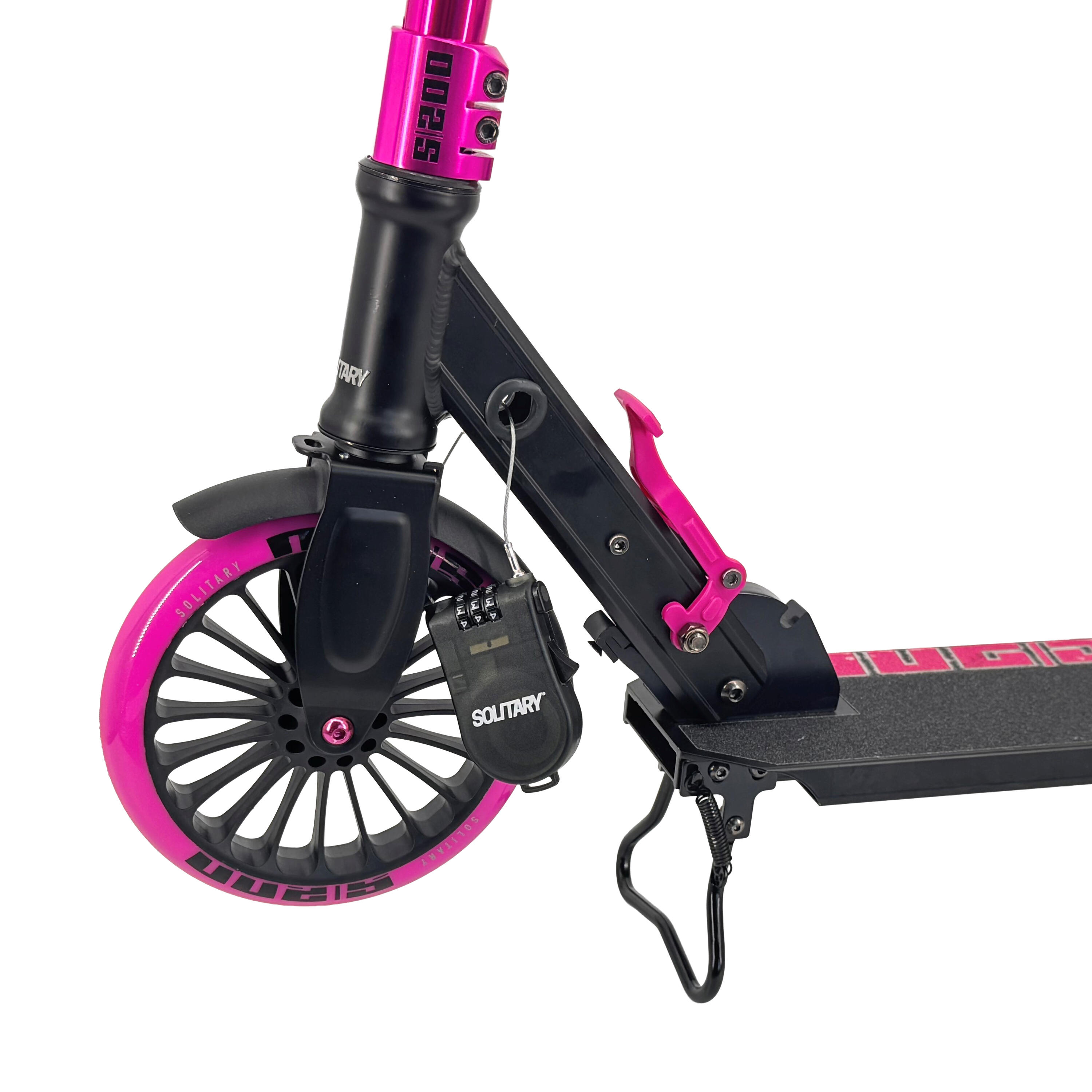 S-200 Scooter Tretroller Cityscooter Kinder Klappbar 200 mm Rollen 3/6