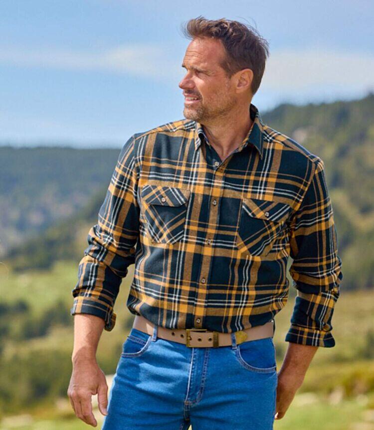 Chemise Flanelle à Carreaux  4/5