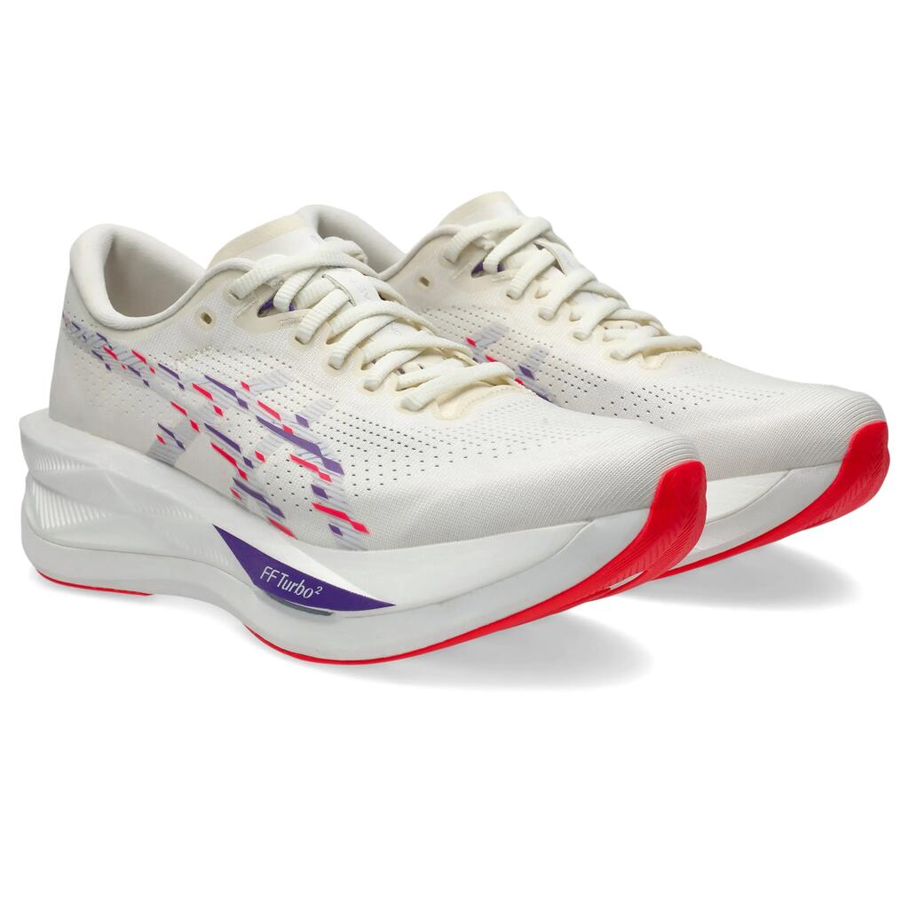 ASICS Sonicblast Running Shoes - White/Violet