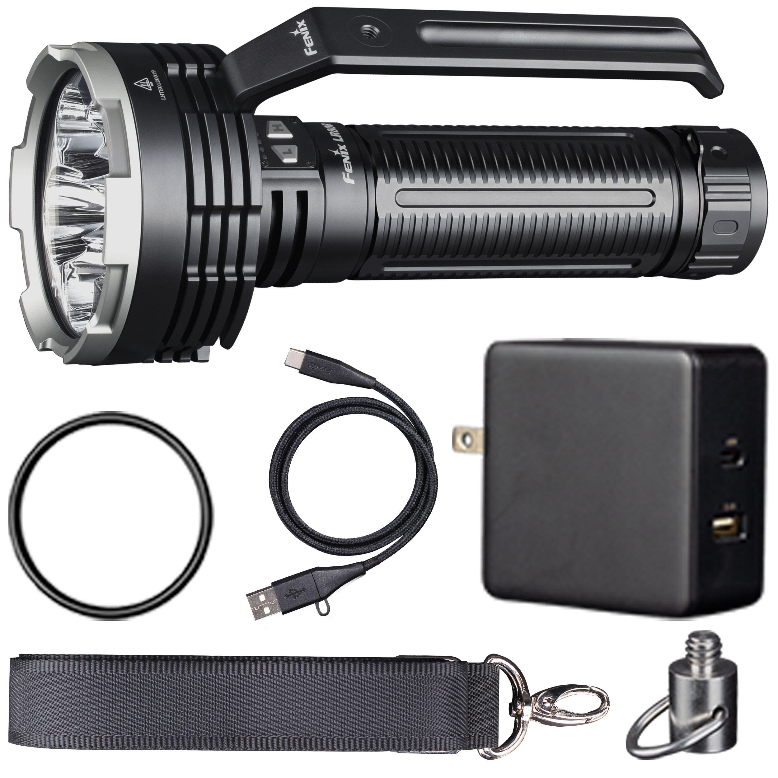 Lampe torche Fenix LR80R 18 000 lm, rechargeable USB‑C, 12 000 mAh 3/5