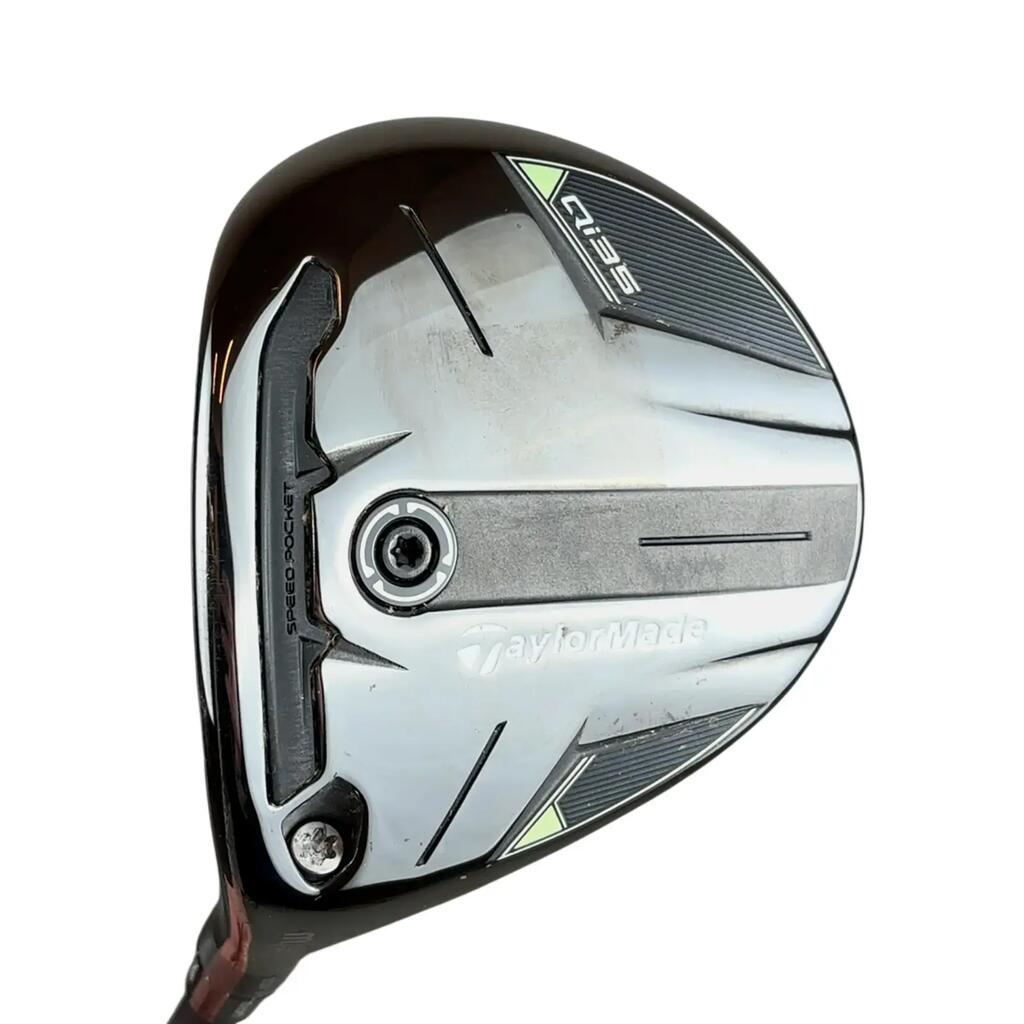 Left TaylorMade Qi35 Fairway Wood / Flex Regular / #3/15