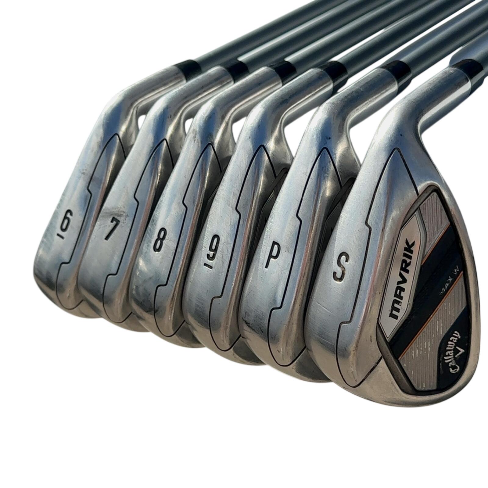 Callaway Mavrik Max Série de fers / 6-PW+SW / Flex Ladies / Graphite 3/7