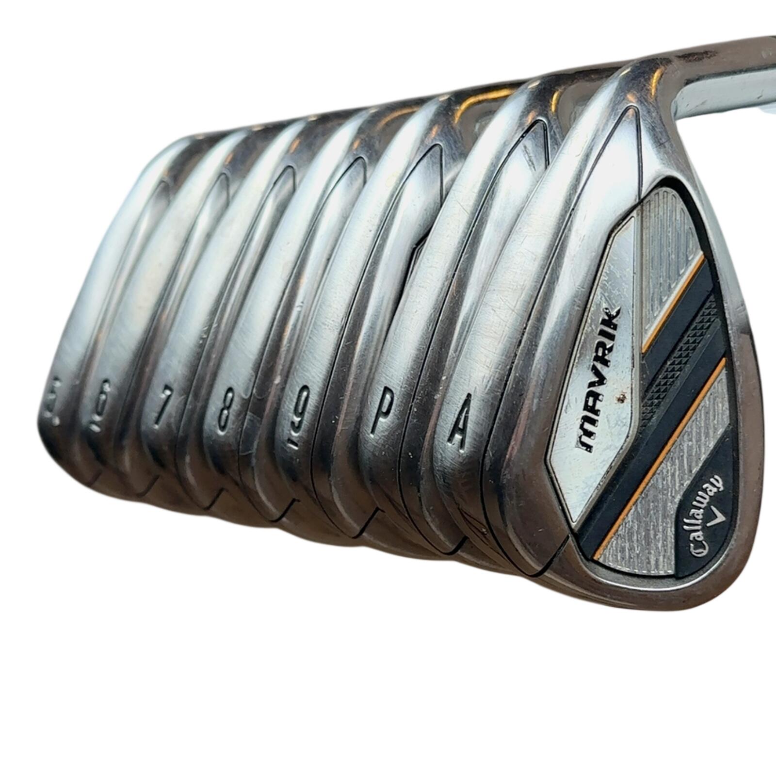 Callaway Mavrik Série de fers / 5-PW+AW / Flex Regular / Acier 3/7