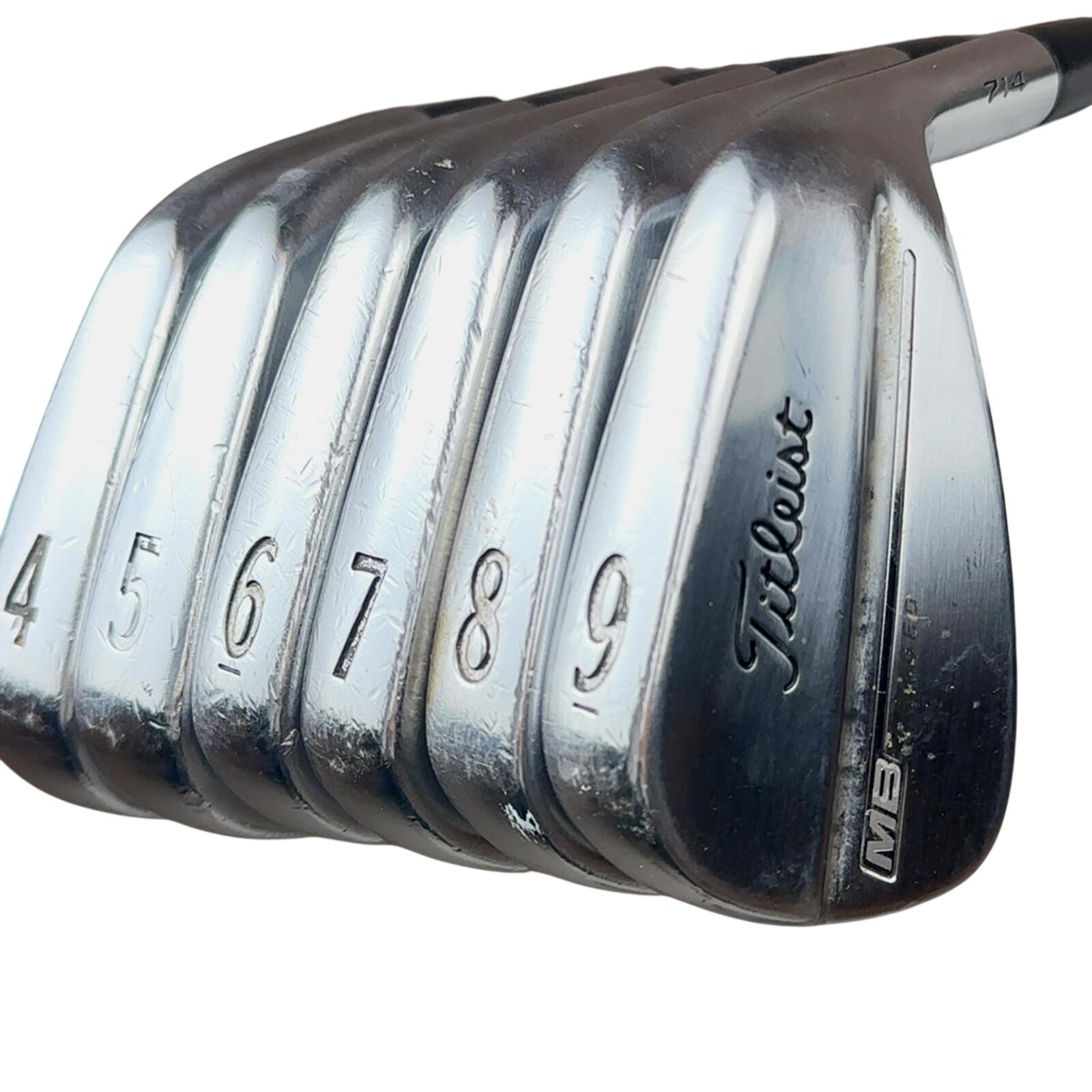 Titleist 714 MB/CB IJzerset / 4-9i / Flex X-Stiff / Staal 3/7