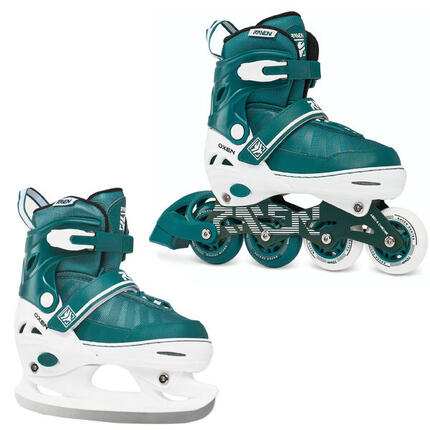 Patines Ajustables 2en1 Oxen Hockey
