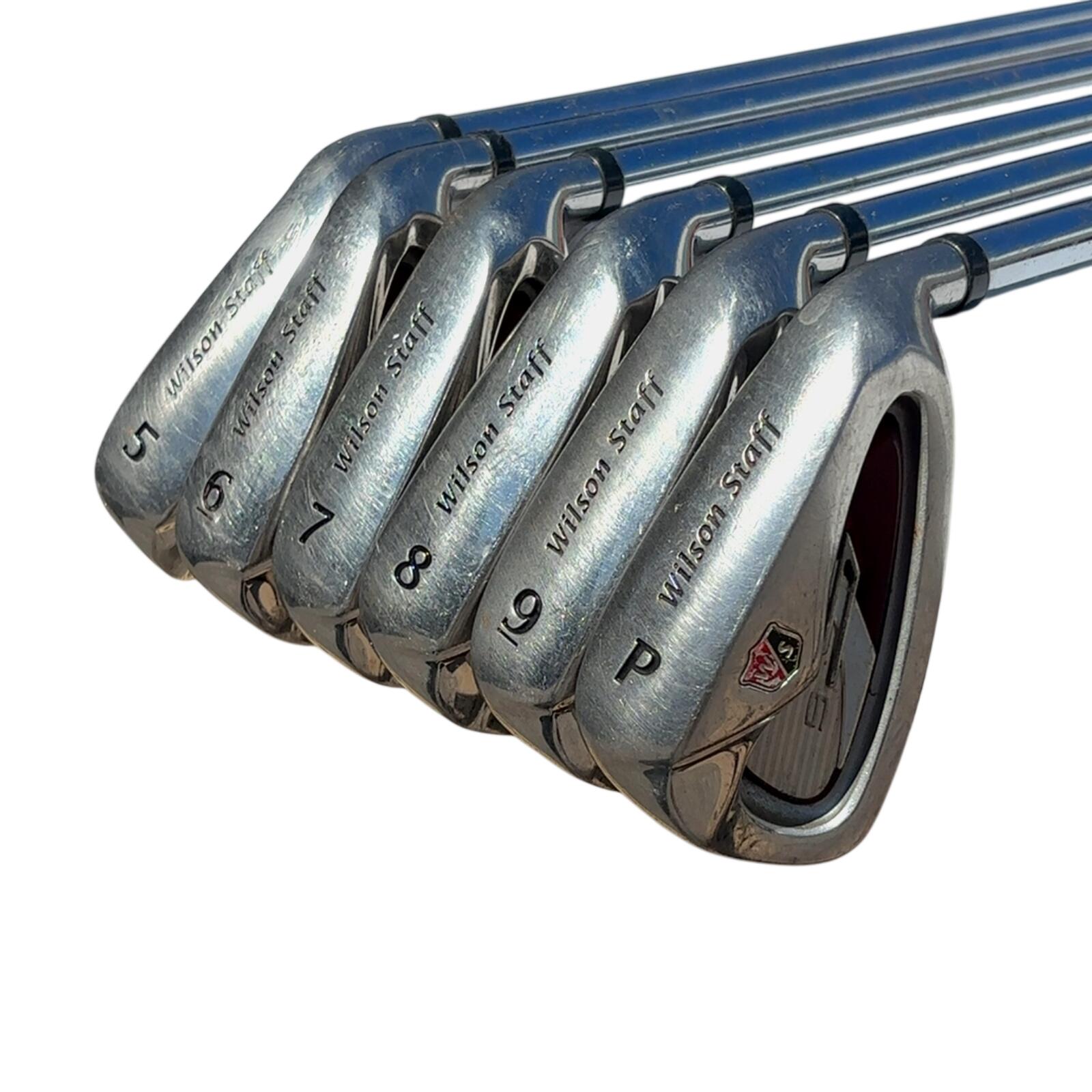 Wilson DI9 Série de fers / 5-PW / Flex Uniflex / Acier 3/7