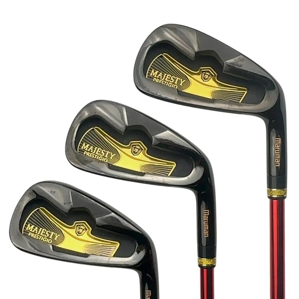 Majesty Prestigo Iron Set / 5-PW+AW+GW+SW / Flex Regular / Graphite