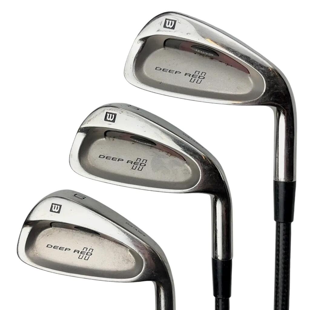 Wilson Deep Red Iron Set / 4-9i / Flex Ladies / Graphite