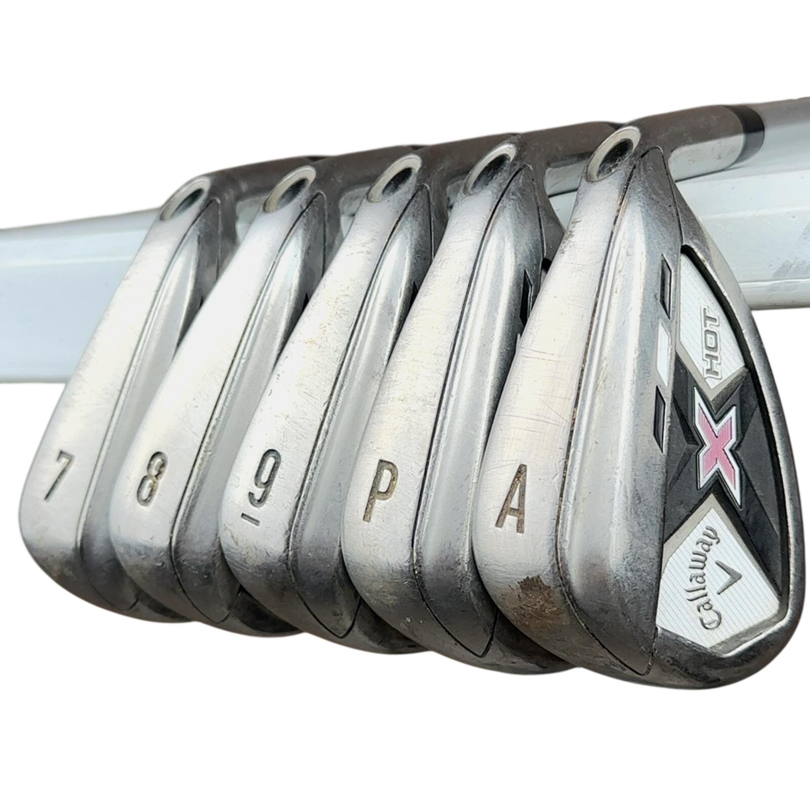 Callaway X Hot Série de fers / 7-PW+GW / Flex Ladies / Graphite 3/7
