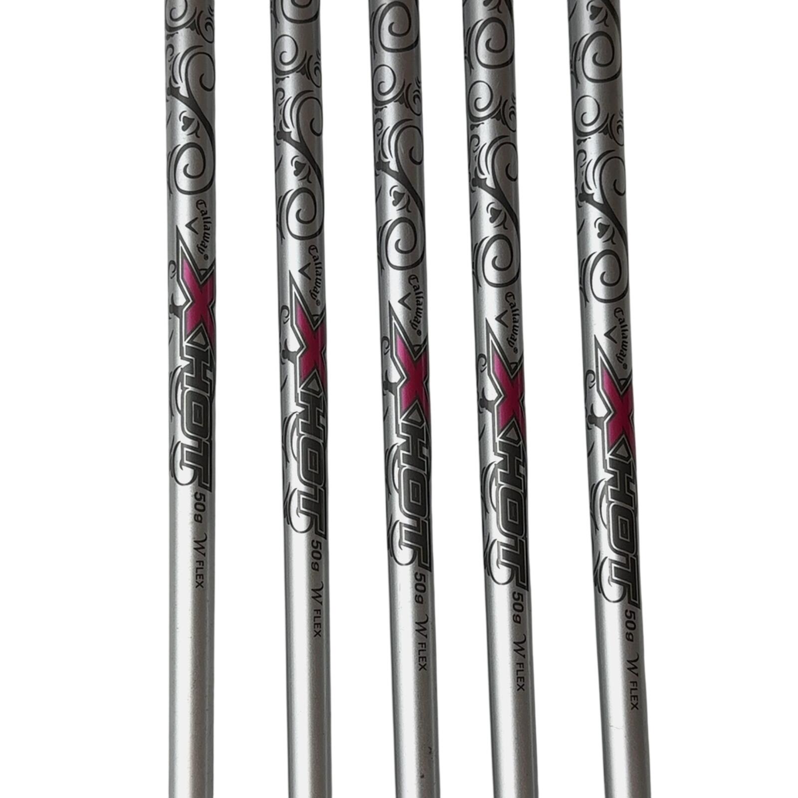 Callaway X Hot Série de fers / 7-PW+GW / Flex Ladies / Graphite 4/7