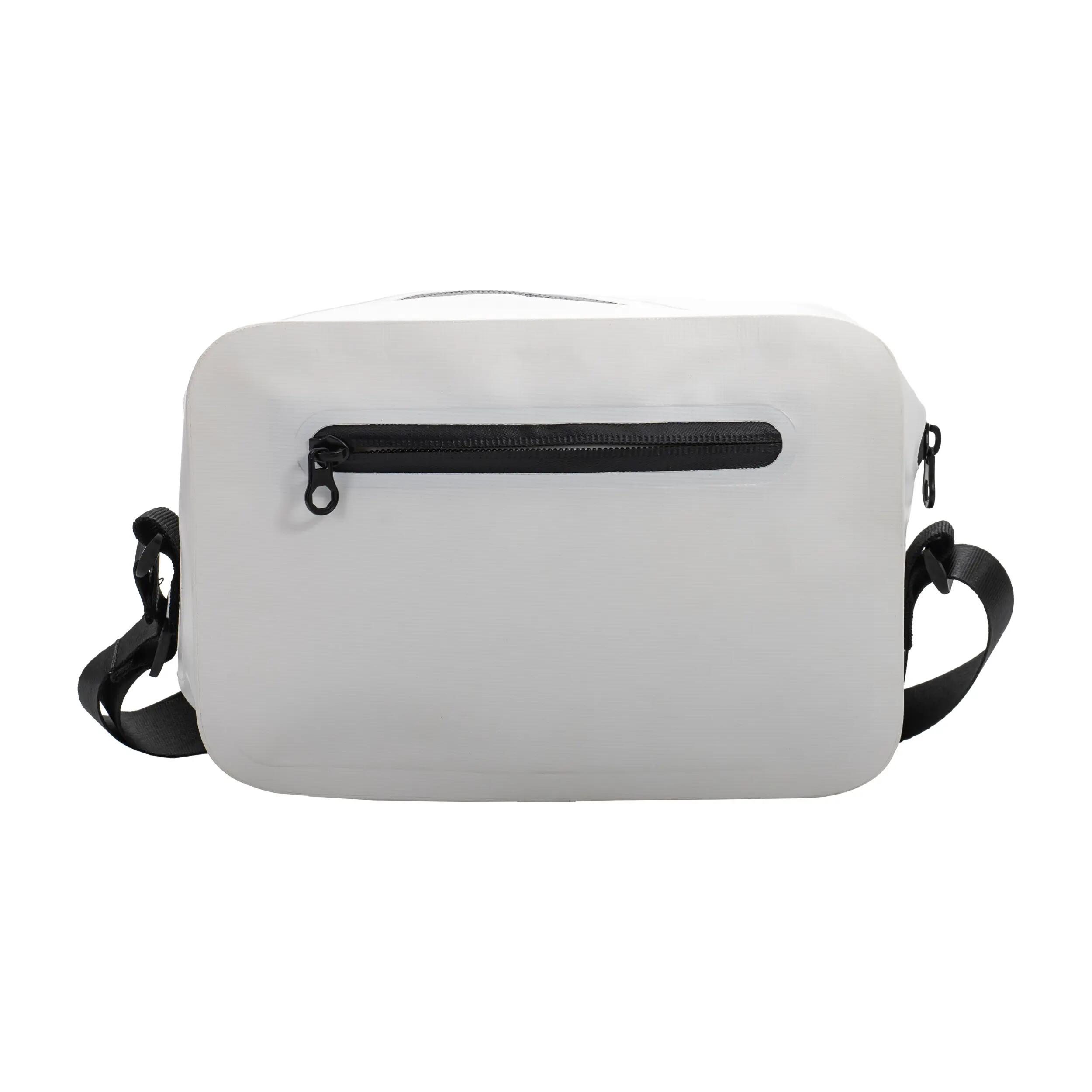 Pochette bandoulière étanche blanche 2/5