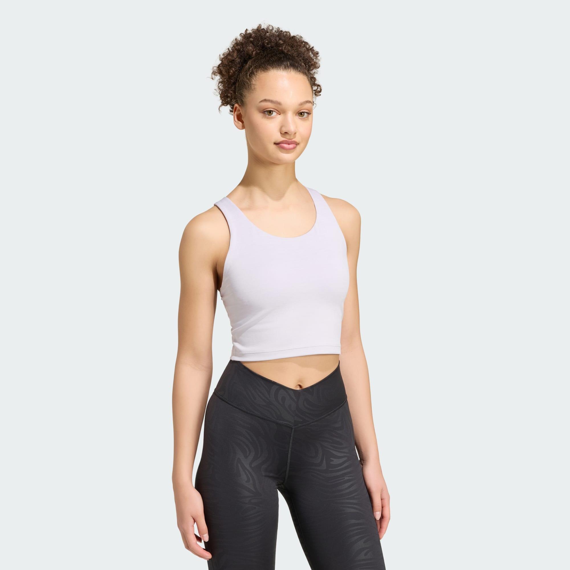 adidas All Me Essentials Medium Support Bra Tank Top 2/6
