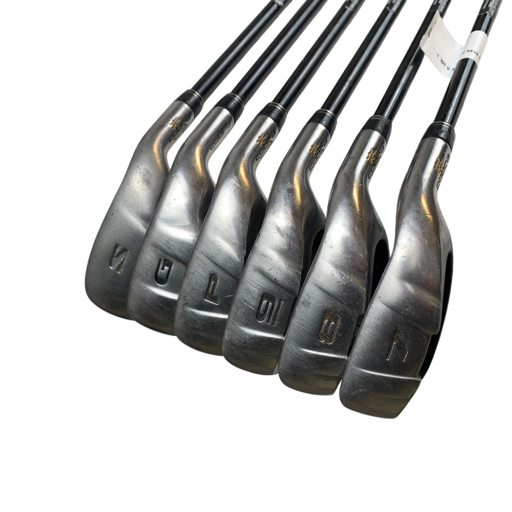 Cobra S2 Max Série de fers / Flex Regular / 7-G  / Graphite 2/7