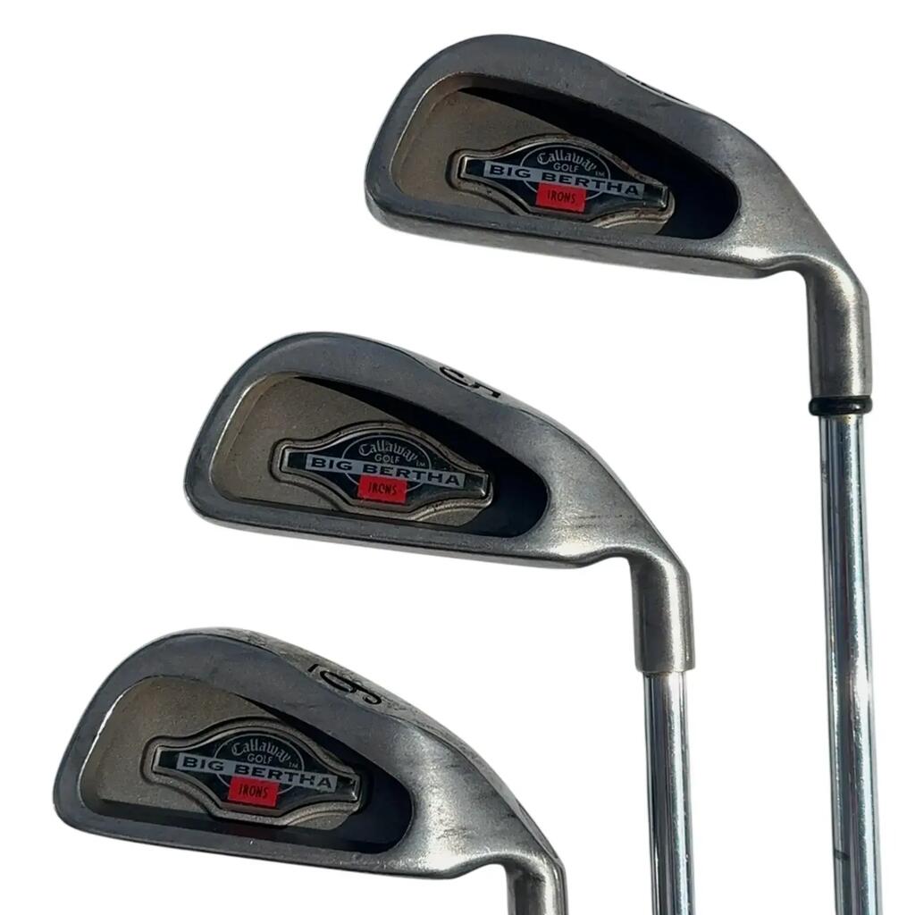 Callaway Big Bertha Iron Set / 4-9i / Flex Stiff / Steel