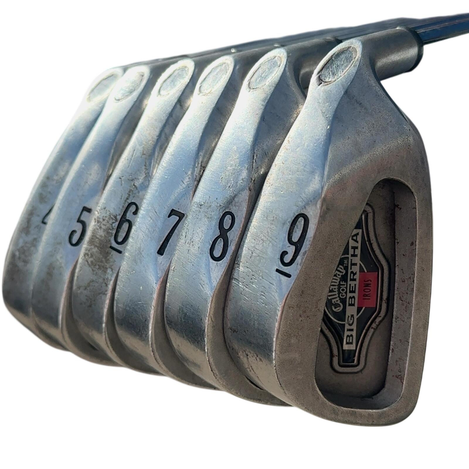 Callaway Big Bertha Série de fers / 4-9i / Flex Stiff / Acier 3/7