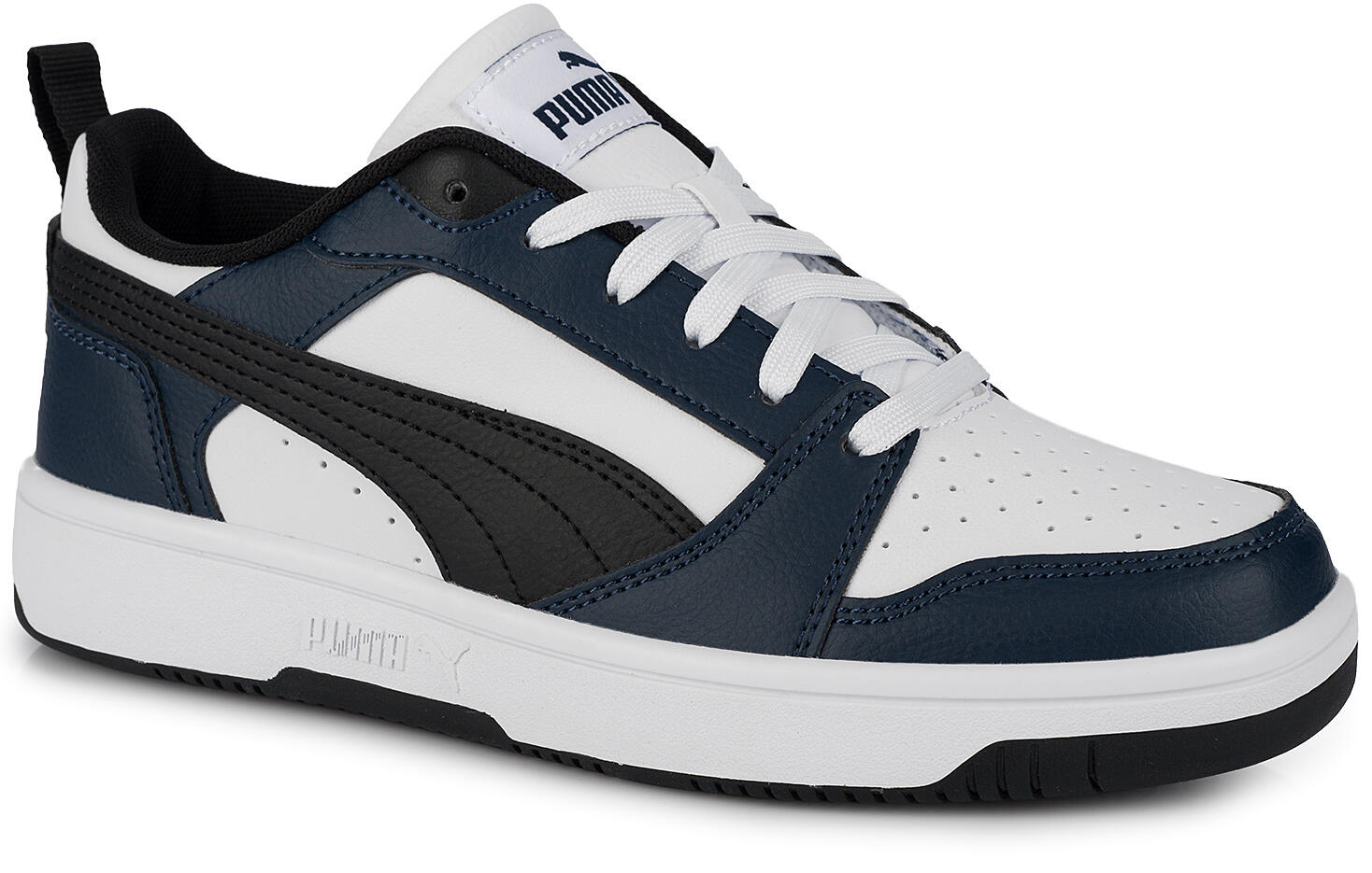 Buty sportowe sneakersy niskie ekoskóra PUMA REBOUND V6 LO 393833-12