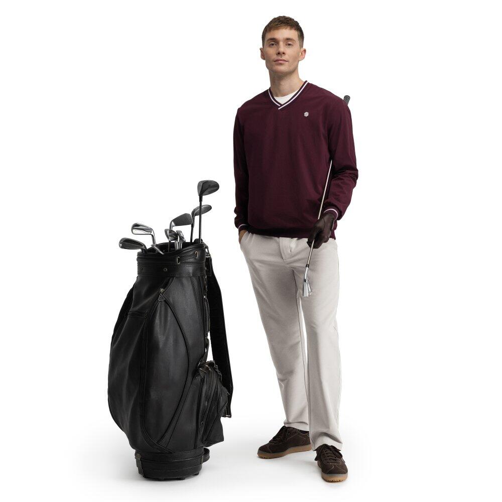 Sudadera golf cortavientos hombre Stinger Cherry Rojo 3/6