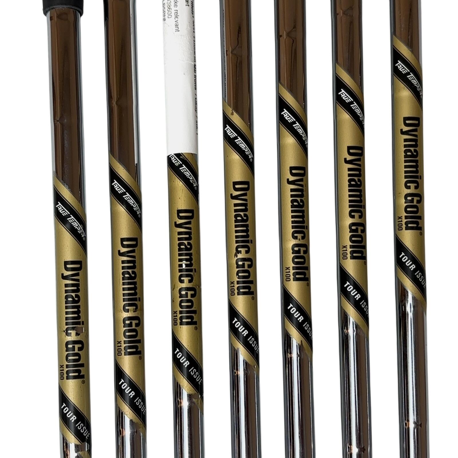Titleist T100/MB 620 Série de fers / 3-9i / Flex X-Stiff / Acier 4/7