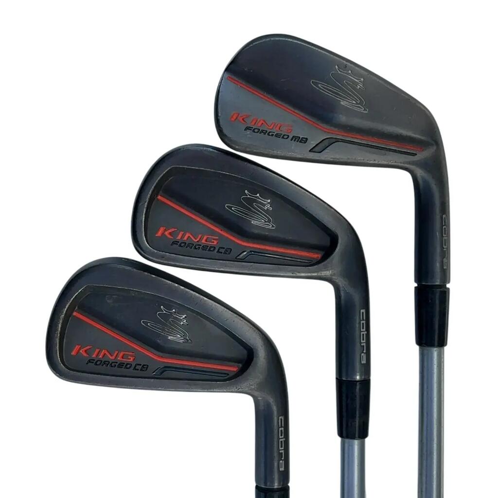 Cobra King Forged Combo CB/MB Black Iron Set / 4-PW / Flex Stiff / Steel