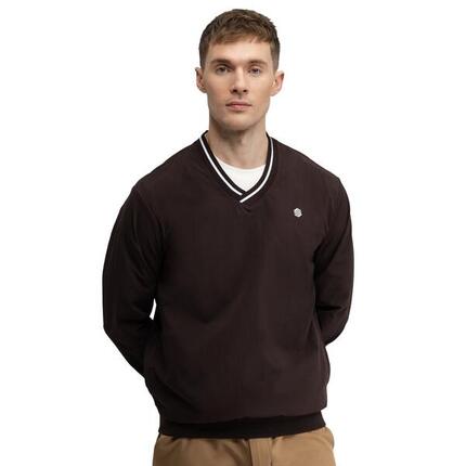 Pull de golf coupe-vent homme Stinger Dark Brown Marron