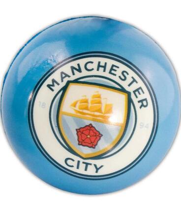 Mini Ballon En Mousse Man City Unisexe Mcfc Fw Mascot Mini Ballon En Mousse Bleu