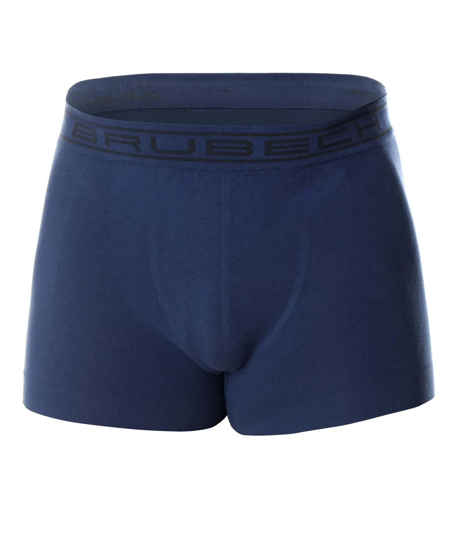 COMFORT COTTON Férfi boxer - Indigókék 3/4