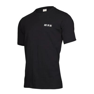 P-lucky heren bike t-shirt zwart