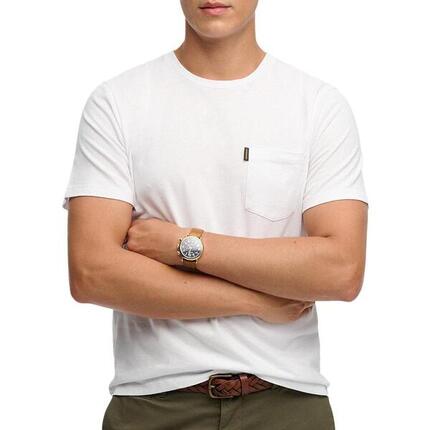 T-Shirt Blanc Homme Superdry Classic Essential