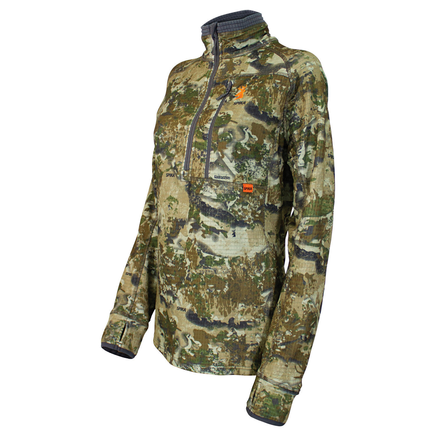 Spika Gridfleece Top Damen (Biarri Camo) Größe XXL 2/3