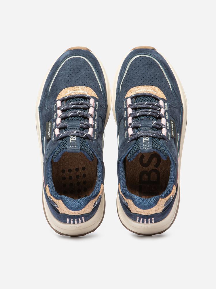 Chaussures de running femme JAZONNE Navy / Rose 3/5