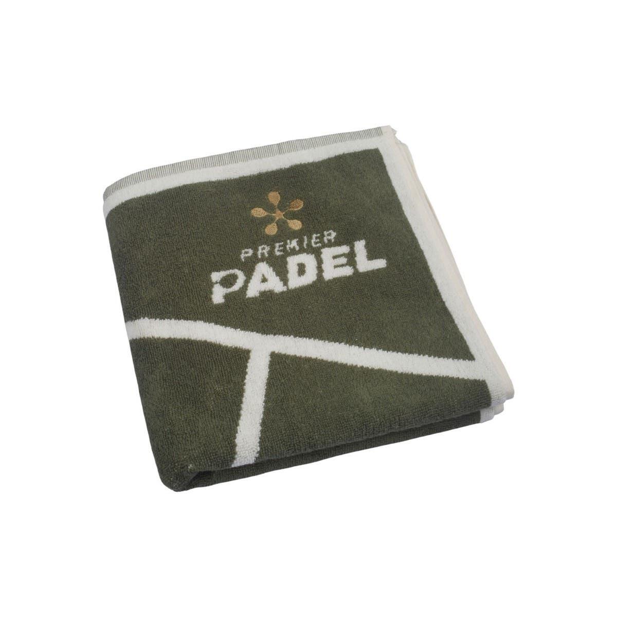 Toalla Bullpadel Premier Padel Kaki 100x50 3/3