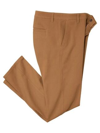 Camelfarbene Stretch-Chino
