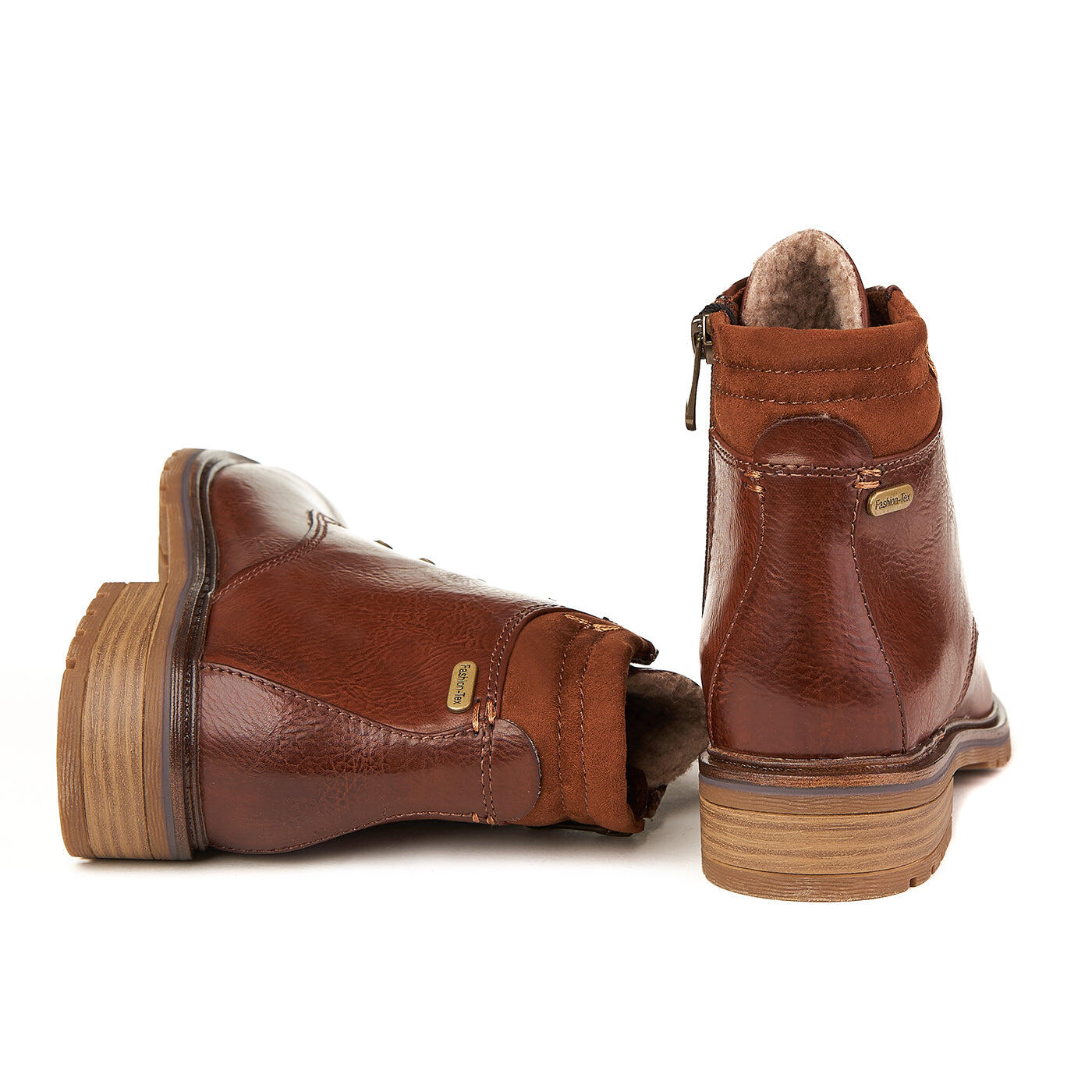 Marco Tozzi Chestnut Ac Pelzstiefel Braun 3/4