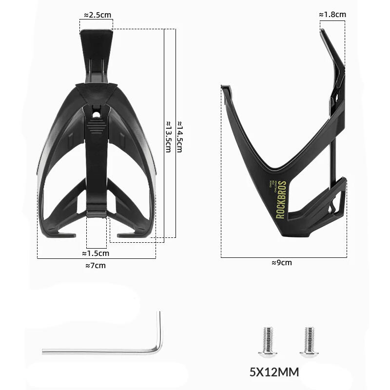 Koszyk rowerowy na bidon z łyżką do opon Rockbros RTS R500 4/4