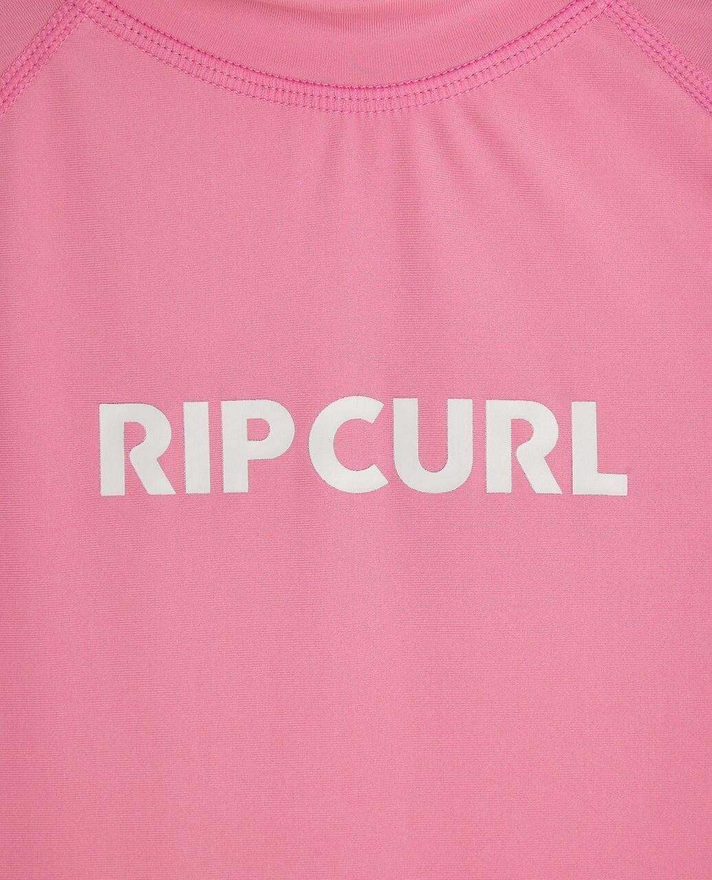 T-shirt anti-UV Fille Classic Surf Long Sleeve Rashvest - Begonia Pink 2/4